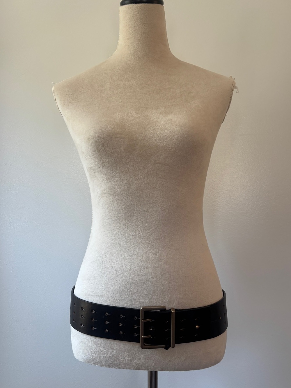 ALLSAINTS Jane Lou Wide Leather Belt